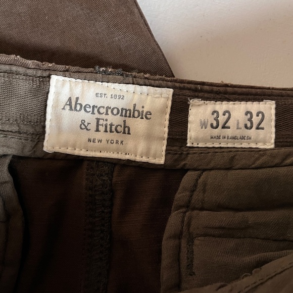 Abercrombie & Fitch Utility Military Heavy Weight Cargo Pants - Men's Size 32*29 - Picture 8 of 9
